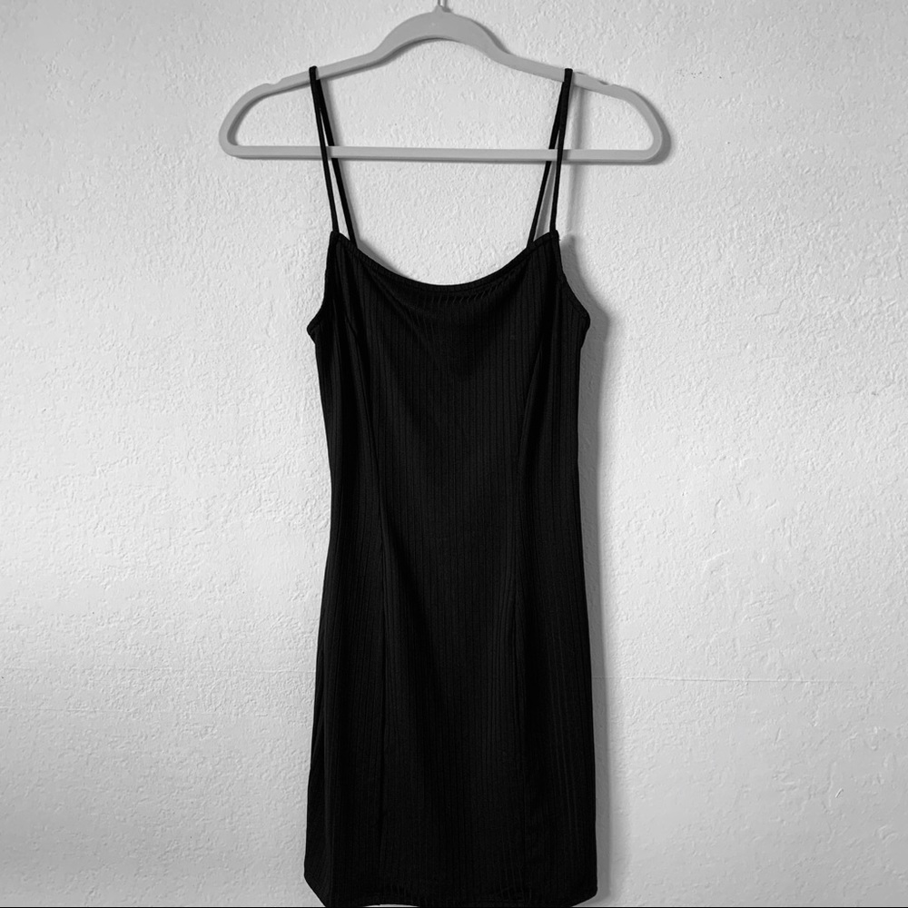 Primark ribbed dress w/ cami straps